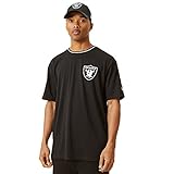 New Era NFL LAS Vegas Raiders Distressed Graphic Tee T-Shirt, Größe :XL