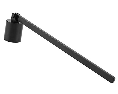 NEOYARDE Candle Snuffer, Candle Extinguisher Candlesnuffers Stainless Steel Wick Flame Bell Snuffer Candle Accessory for Candle Lovers (Matte Black)