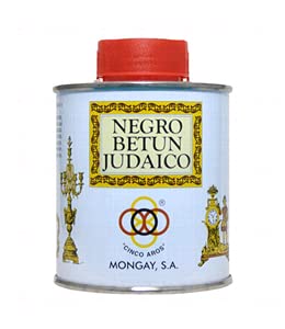 NEGRO BETÚN JUDAICO, 1/4L, CINCO AROS, MONGAY