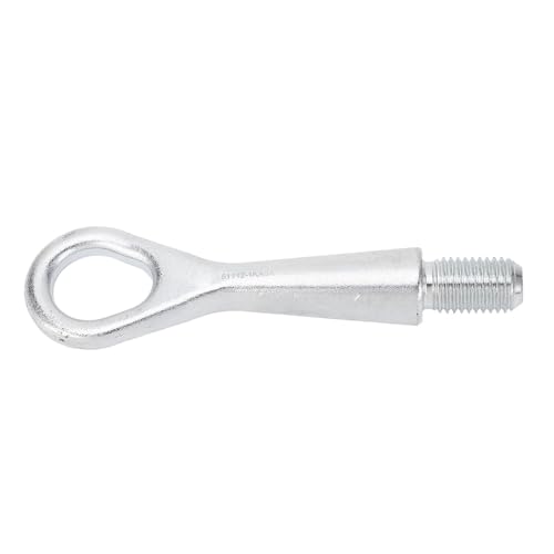 TKSE Gancho de Remolque Delantero, Gancho de Remolque del Parachoques Delantero 51112 1Ka0A Fored de Acero Forjado Anillo de Ojos de Remolque para 370z Altima Cube GT -R Juking