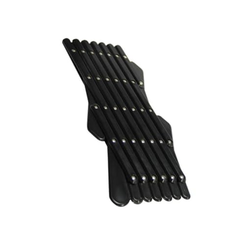 PENIKOKO Barriera Protettiva per Animali in Auto in PP Nero Cancello Estensibile per Finestra Recinto Interno Sicuro e Resistente per Cani e Altri Animali Domestici e Compatto per Viaggi