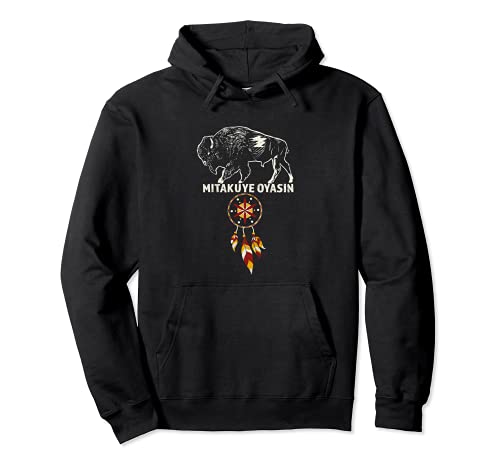 Native American Pride I Lakota Tribe Teton Sioux Nation Pullover Hoodie