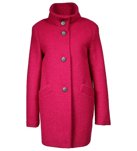 Fuchs Schmitt Damen Mantel mit Stehkragen pink (71), 42