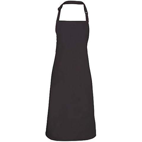 Premier Charcoal Bib Apron with Adjustable Features Cover