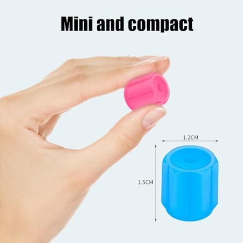 Tapas de válvula para neumáticos luminosas y universales, color azul, paquete de 8 miniatura 7