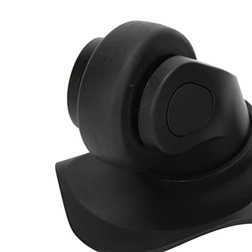 Pair Black Suitcase Wheel Luggage Replacement, Quiet Wear , Easy to Install with Screws for Convenience3