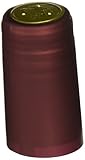 1 X Burgundy PVC Shrink Capsules-30 Count