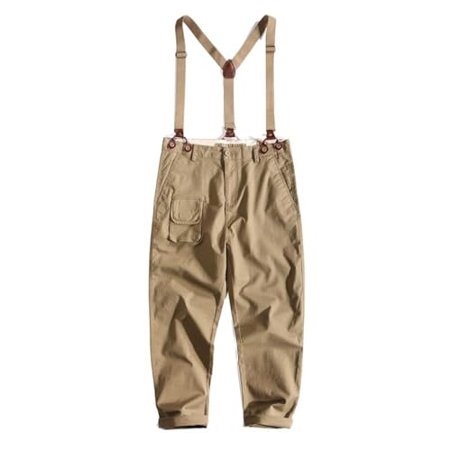 Men's Korean Work Suspenders Sports Pants