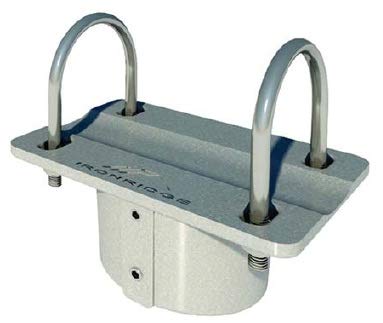 IronRidge 2" Top Cap, Heavy Duty Cast Aluminum, Pipe Clamp, Hardware Clamp Vise for 2-inch Pipes