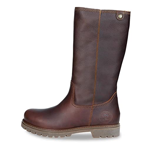 Panama Jack Bambina, Botas Altas hasta la Rodilla Mujer, Castaño, 38 EU