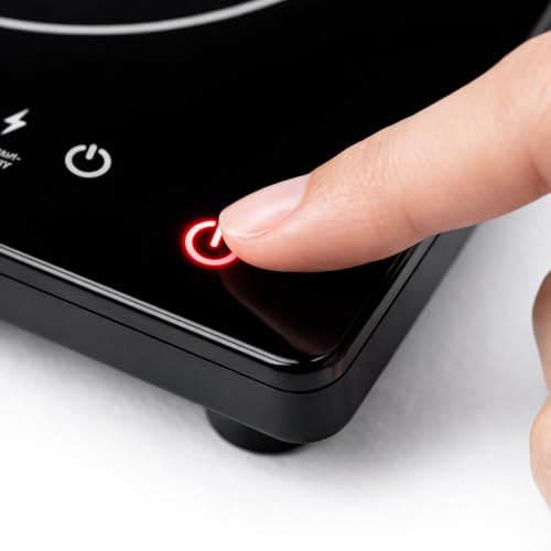 Image of Drumstone (𝐄𝐱𝐥𝐮𝐬𝐢𝐯𝐞 𝟐𝟎 𝐘𝐞𝐚𝐫𝐬 𝐰𝐚𝐫𝐫𝐚𝐧𝐭𝐲 2000W Induction Stove Portable Electric Cooker with Smart Cooking Menus, Timer, Fast Heating Induction Cooktop,Top for Home Kitchen