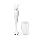 Bosch MSM6B150GB Batidora de inmersión 300W Gris, Color blanco - Licuadora (Batidora de inmersión, Gris, Blanco, De plástico, 300 W, 907 g)