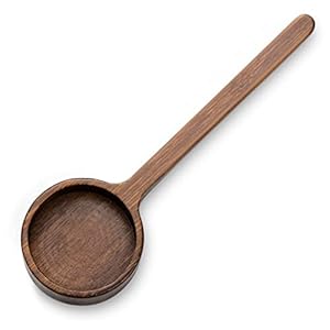 Bamboo Coffee Scoop Long Handle 10g Measuring Scoop for Deep Jars and Containers