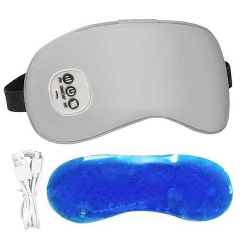 Masque oculaire chauffant apaisant pour les yeux secs et fatigués