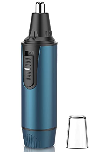 Nose Hair Trimmer 2021 Professional Nose Trimmer for for Men and Women Nose Clipper, IPX7 Waterproof Dual Edge Blades for Easy Cleansing