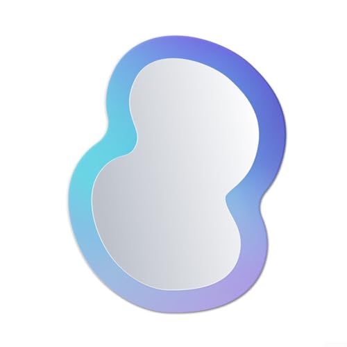 SPORTARC Magnetischer Schließfachspiegel, geeignet für Küchen, Schlafsäle und Sporteinrichtungen (C)