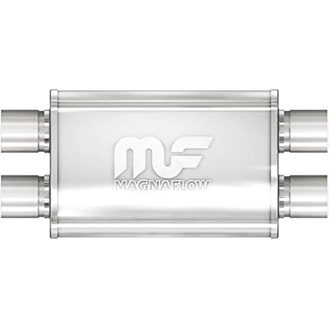 MagnaFlow X-PIPE Performance Muffler 11386 | 2.5" Inlet/Outlet Cover