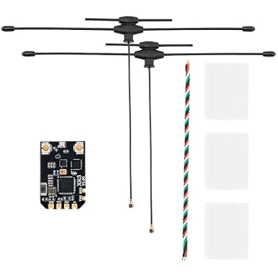 Radiomaster XR3 2.4GHz 900Mhz Dual-Band Nano Multi-Frequency ExpressLRS Receiver (2 x Dual-Band Antenna)
