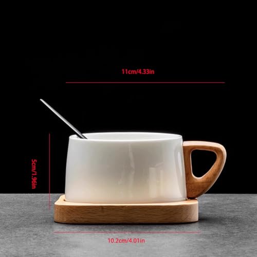 Tasse café latte céramique ensemble vaisselle petit déjeuner