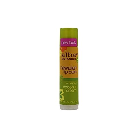 Alba Botanica Coconut Cream Lip Balm Cover
