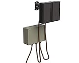 Infrared Illuminator Microlight IR Vario XXL 2.8-12/160 Adjustable Angle for 2.8-12mm Lens up to 350ft Night Vision Outdoor IP67 with PSU-25 88-264 VAC