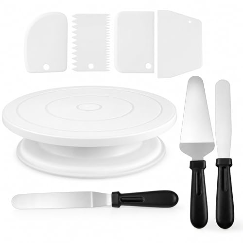Cake Decorating Kit with Cake Turntable and Decorating Tools
