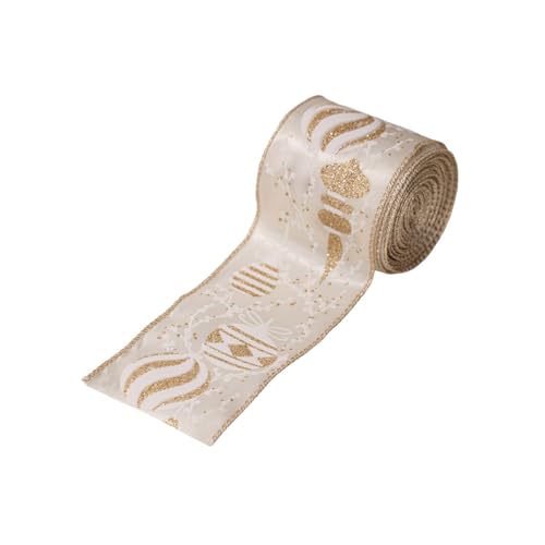 装飾生地リボン クリスマスフェスティバル用 弓 ホームデコレーションやホリデーパーティー用 ギフト包装 再利用可能なクリスマスツリー