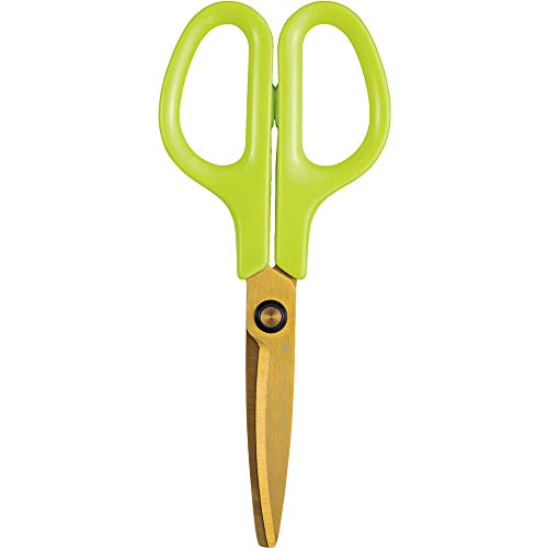 プラス ハサミ フィットカットカーブ 洗える チタン アップルグリーン 34-555 プラス ハサミ フィットカットカーブ 洗える チタン アップルグリーン 34-555