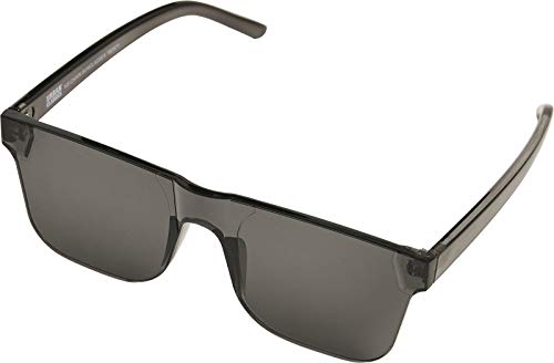 Urban Classics Unisex 105 Chain Sunglasses Sonnenbrille, blk/blk, one Size