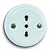 FANTON FME84010 P17/11 Wall Socket Ceramic BI