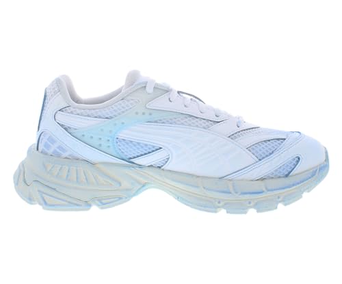 PUMA Mens Velophasis Overdye Lace Up Sneakers Shoes Casual - Blue3