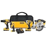 Generic For DeWALT DCK421D2 20V MAX Cordless Lithium-Ion 4-Tool Combo Kit Size: 6-1/2''