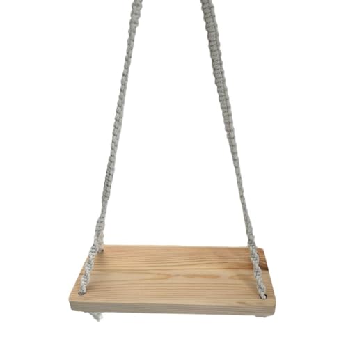 Accesorios de madera para columpios para recién nacidos para sesiones de fotos de bebé, cuerda cómoda, tejida a mano, accesorios de trapecio para fotografía de bebés