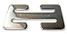 Seat Belt Webbing Clip Accessory - 2 x Locking Clip, Metal - Simply Clip on the Webbing as Needed for Comfort!
