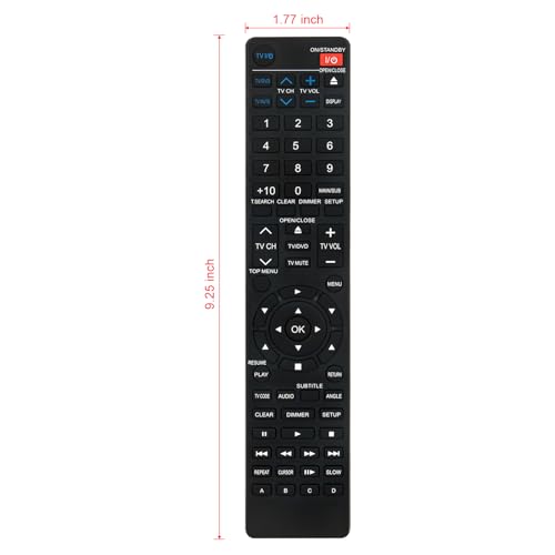 Télécommande SE-R0252 pour lecteur DVD Toshiba HD-A2 HD-A35 - 5