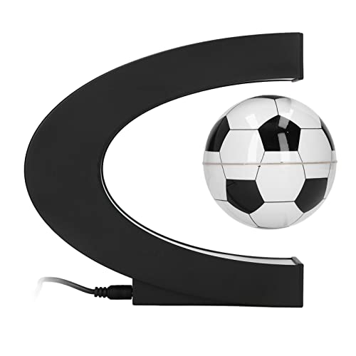 Masyrt Lampe Flottante en Forme de Ballon de Football, Ballon de Football en Forme de C avec Lumières LED, de Magnétique Flottant pour L'éducation, la...
