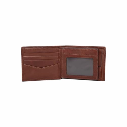 Fossil Geldbörse für Herren Ryan, Leder Bifold Dunkelbraun 11,4 cm L x 2,5 cm B x 9,5 cm H ML3736201 – Ansicht 5