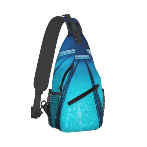 Bolso Crossbody Negro Casual para Hombre y Mujer miniatura 2