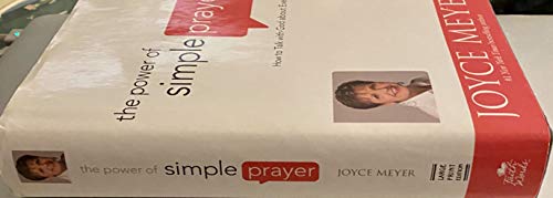 The Power of Simple Prayer (LARGE PRINT) 0739478788 Book Cover