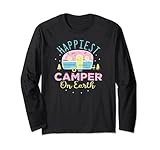 Photo Gallery happy camper rv trailer outdoor camping maglia a manica Photo Gallery happy camper rv trailer outdoor camping maglia a manica