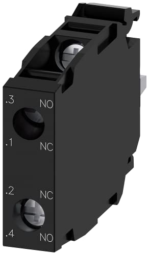 Módulo contacto Siemens Sirius 1NA+1NC con borne de tornillo para fijación frontal 2