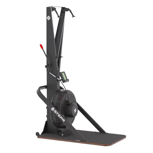 Image of STEPR SKI XL VPR - Ski Erg with Scalable Resistance | Ski Machine with Large Platform, Backlit Console, VPR Technology and Commercial Build
