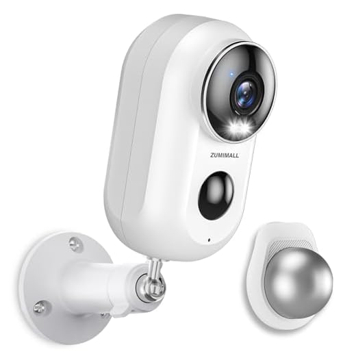 Wireless Rechargeable Battery Powered WiFi Camera, Home Security Camera, Night Vision, Indoor/Outdoor, 1080P Video with Motion Detection, 2-Way Audio, Waterproof, compatible with Cloud Storage/SD Slot
