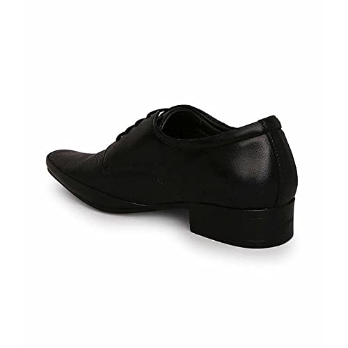 Image of Lee Cooper Mens Leather Lace Up Mens Derby ShoesFormal Shoes
