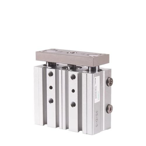 Vérin pneumatique à trois tiges TCM25X25S double effet aimanté 25mm