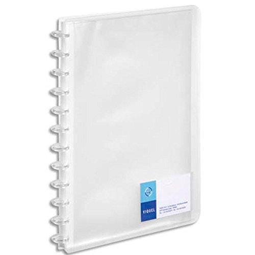 Lot de 12 Protège-documents MAXI GEODE en polypro translucide 7/10. 60 vues, 30 pochettes. Incolore