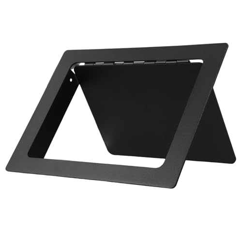 NUOBESTY Coperchio Bidone Spazzatura in Acciaio Inox Integrato Sportello per Cestino Filo Apertura Laterale Coperchio Sostitutivo per Bidone Rifiuti da Cucina Ufficio