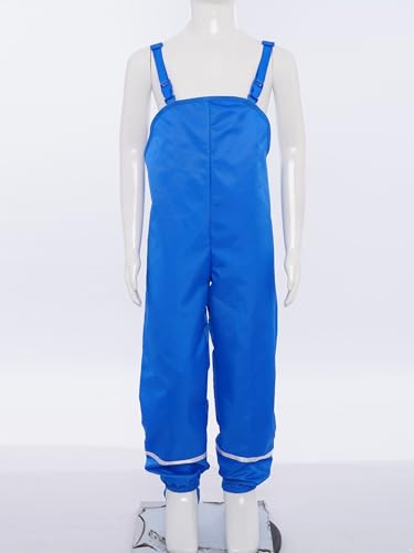 Girls Boys Water-Resistant Overalls Unisex Rain Pants with Adjustable Buckle System Elastic Ankles for Outdoor3
