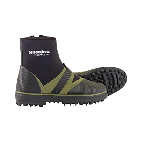 Snowbee Rockhopper, Botas de vadeo Hombre, Negro (Black/Grey), 43 EU Cover