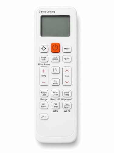 Image of Original Remote Control Compatible with Samsung ac Remote Control for Split Ac [AC-90A]